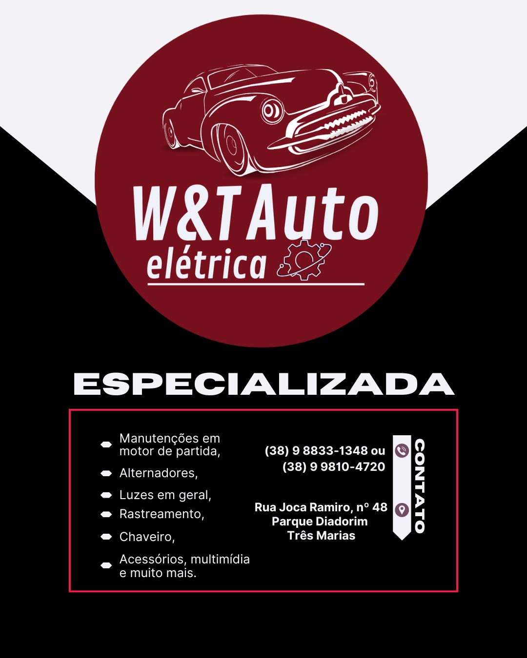 W e T Auto Elétrica e Casa de Peças