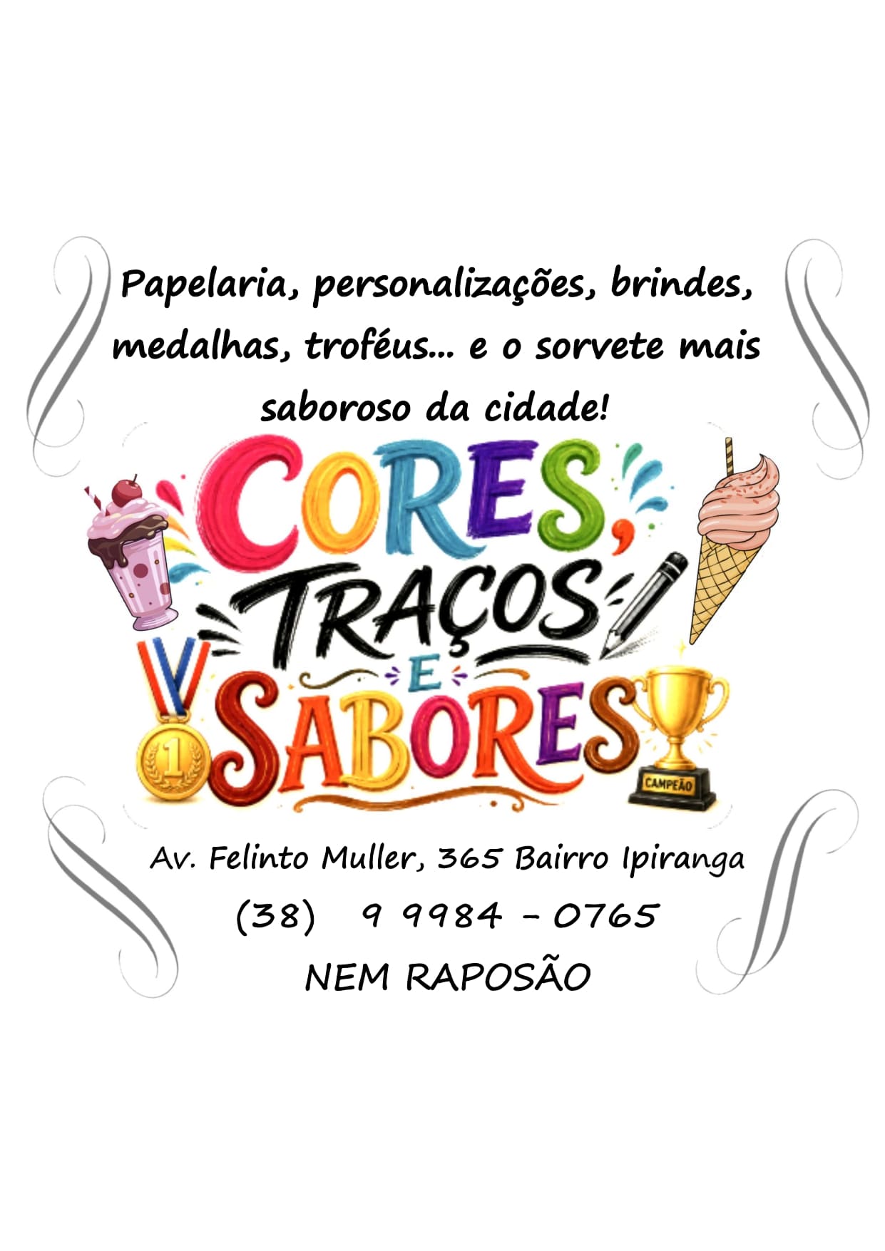 Cores Traços e Sabores